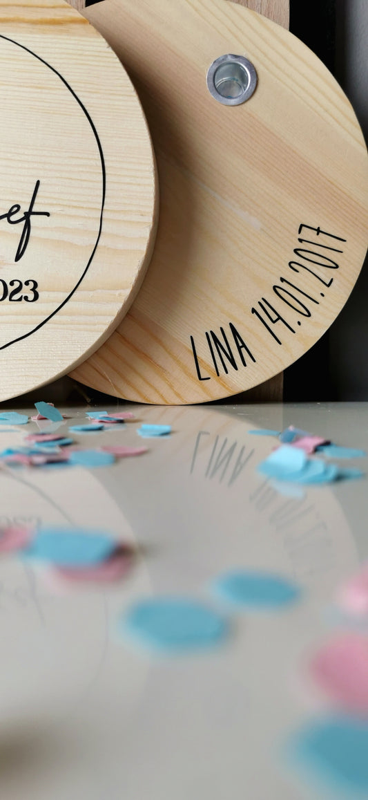 Geburtstagslicht | personalisiertes Geschenk Geburt | personalisiertes Geschenk Hochzeit