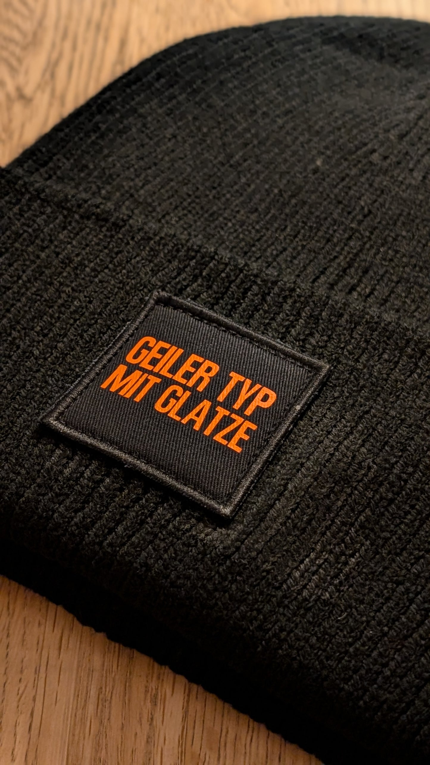 Statement Strickmütze Damen, Herren & Kids – Trendige Beanie mit Spruch | Coole Wintermütze mit Aufdruck