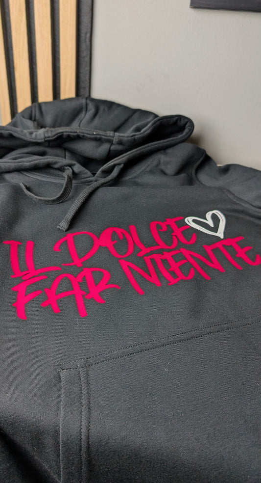 Hoodie über "das süße Nichtstun"
