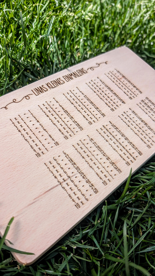 Frühstücksbrett für kleine ABC-Schützen - Perfekte individuelle Geschenkidee zur Einschulung