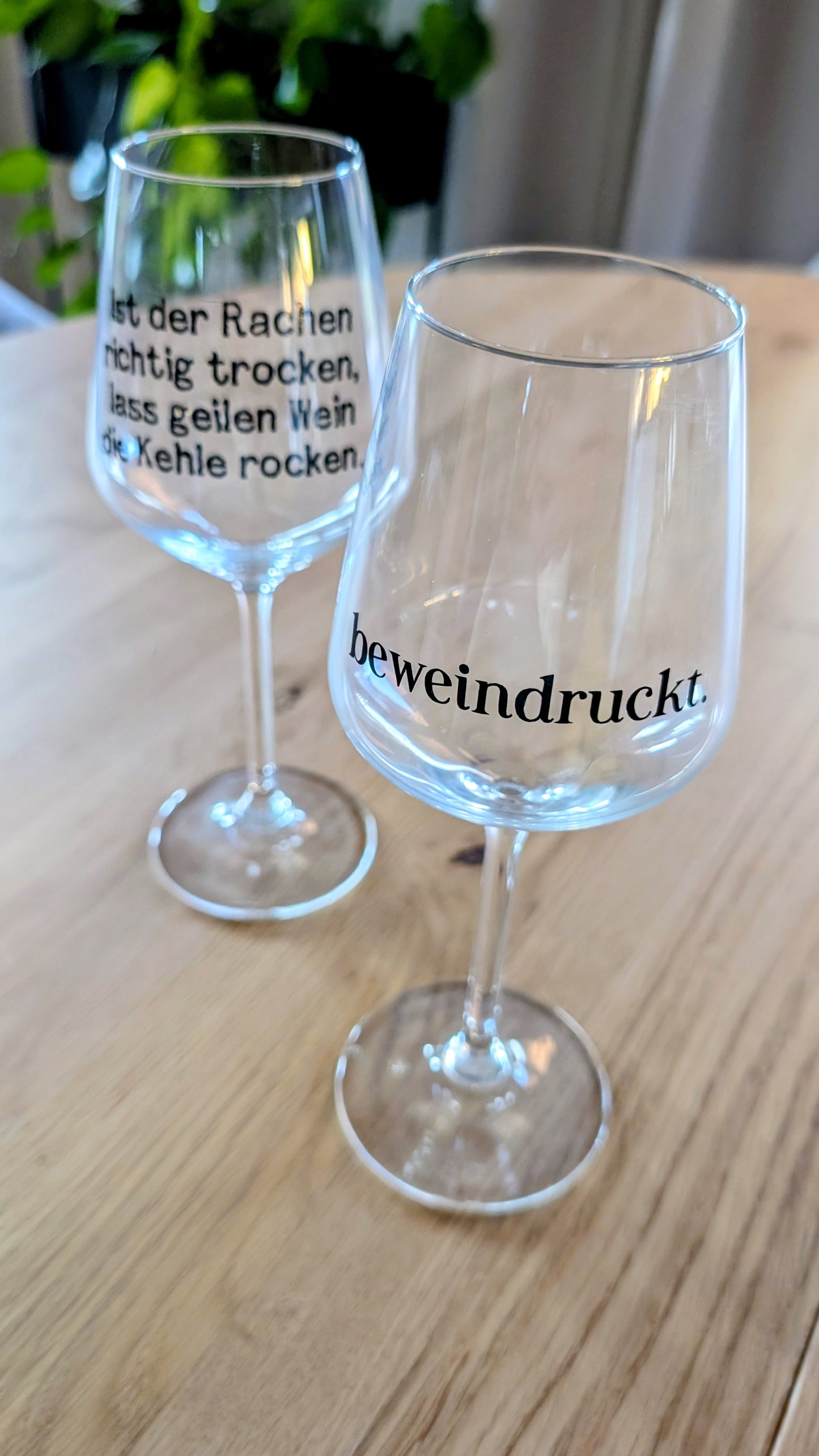 Sale - Weinglas mit Spruch