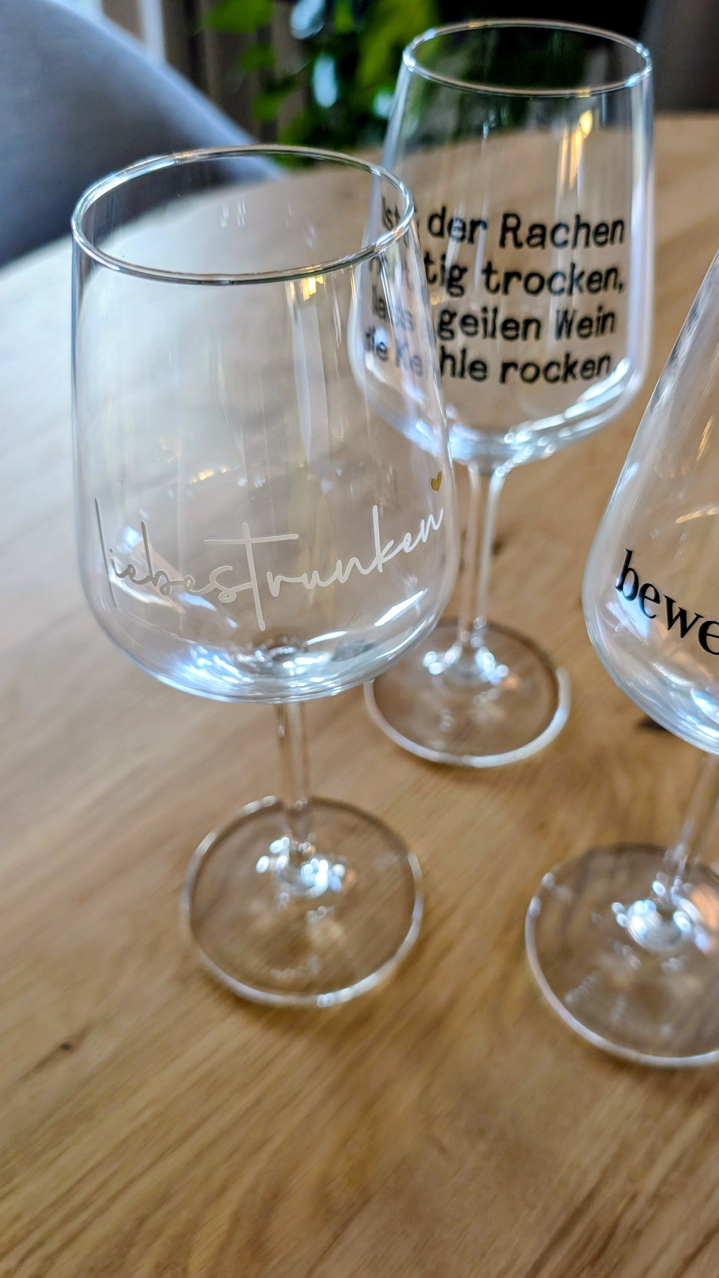 Sale - Weinglas mit Spruch