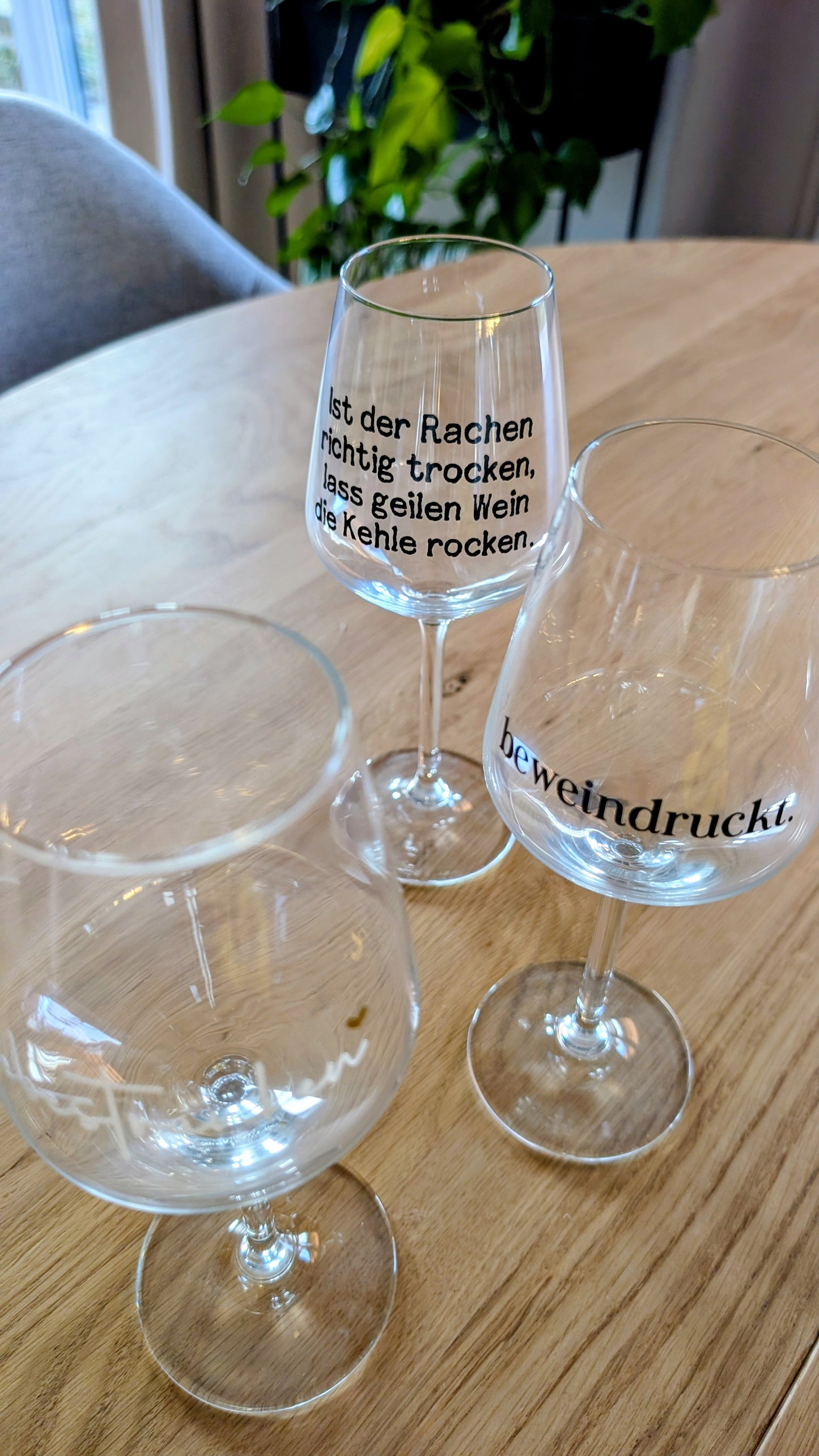 Sale - Weinglas mit Spruch