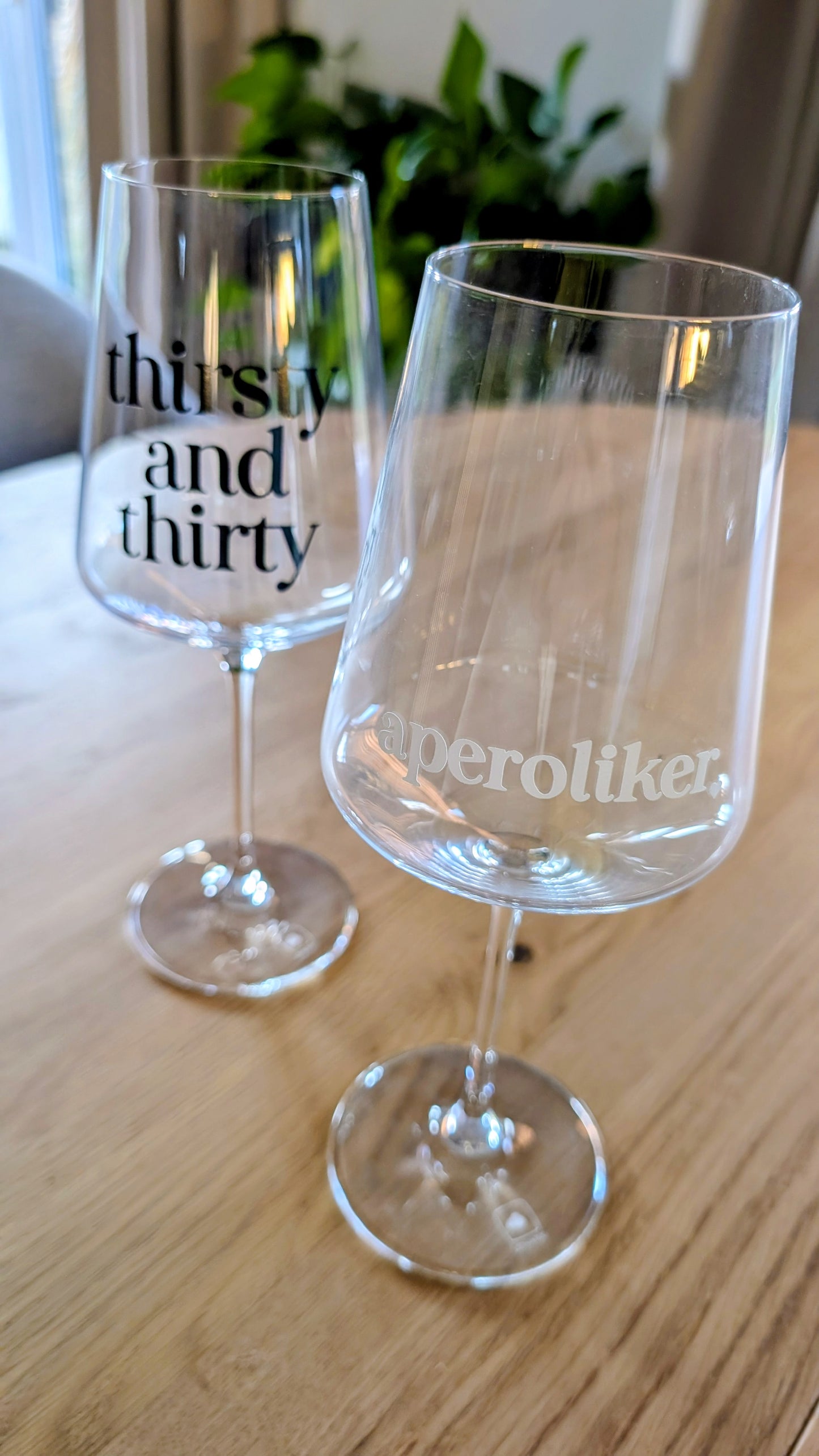 Sale - Weinglas mit Spruch