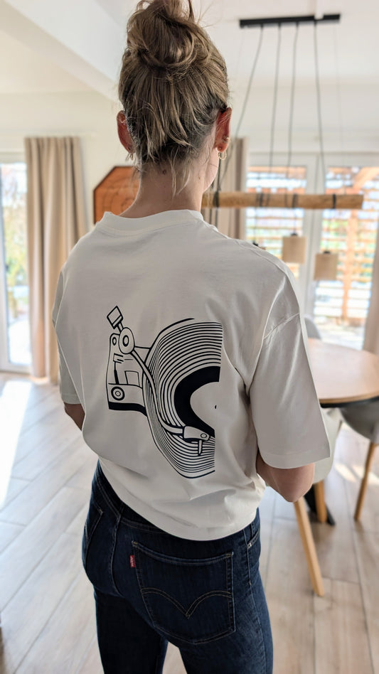 Damen | Boxy T-Shirt "if it's nice play it twice"