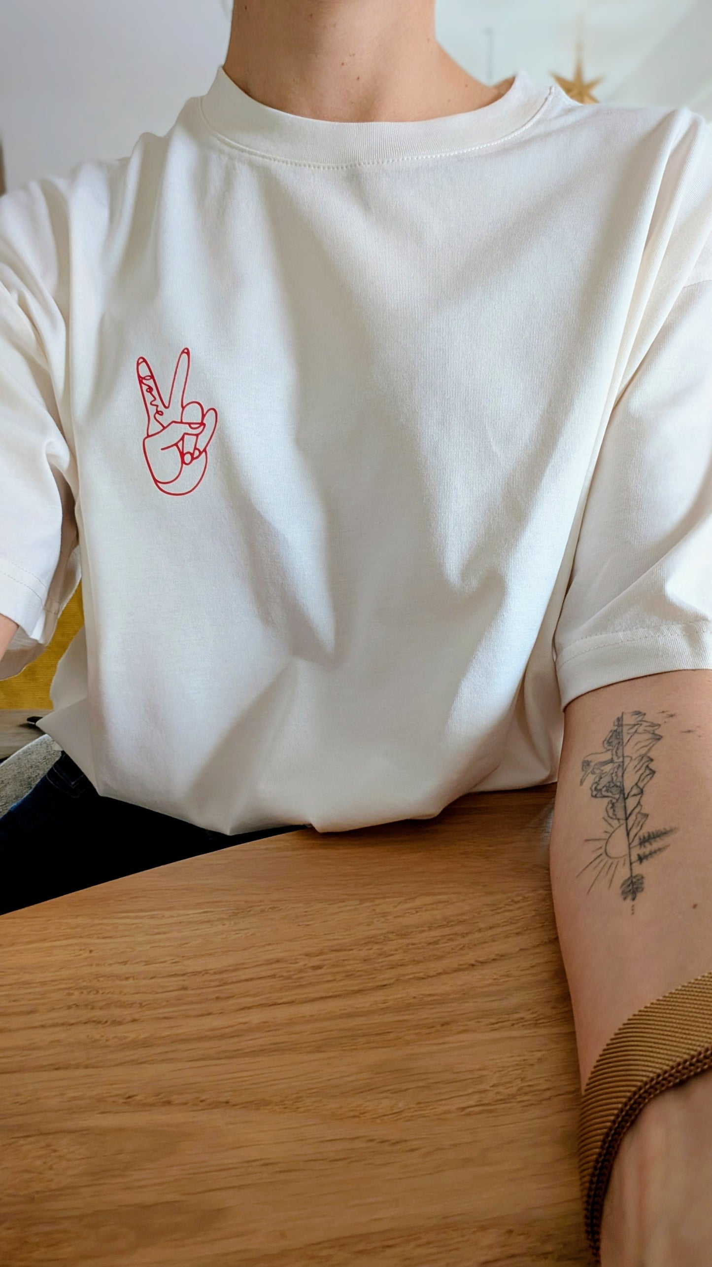 Damen | Boxy T-Shirt "love"