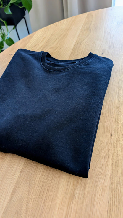 Damen | Sweater mit Rückendruck "if you're reading"