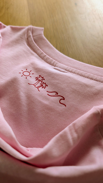 Damen | Boxy T-Shirt "girls just wanna have sun"