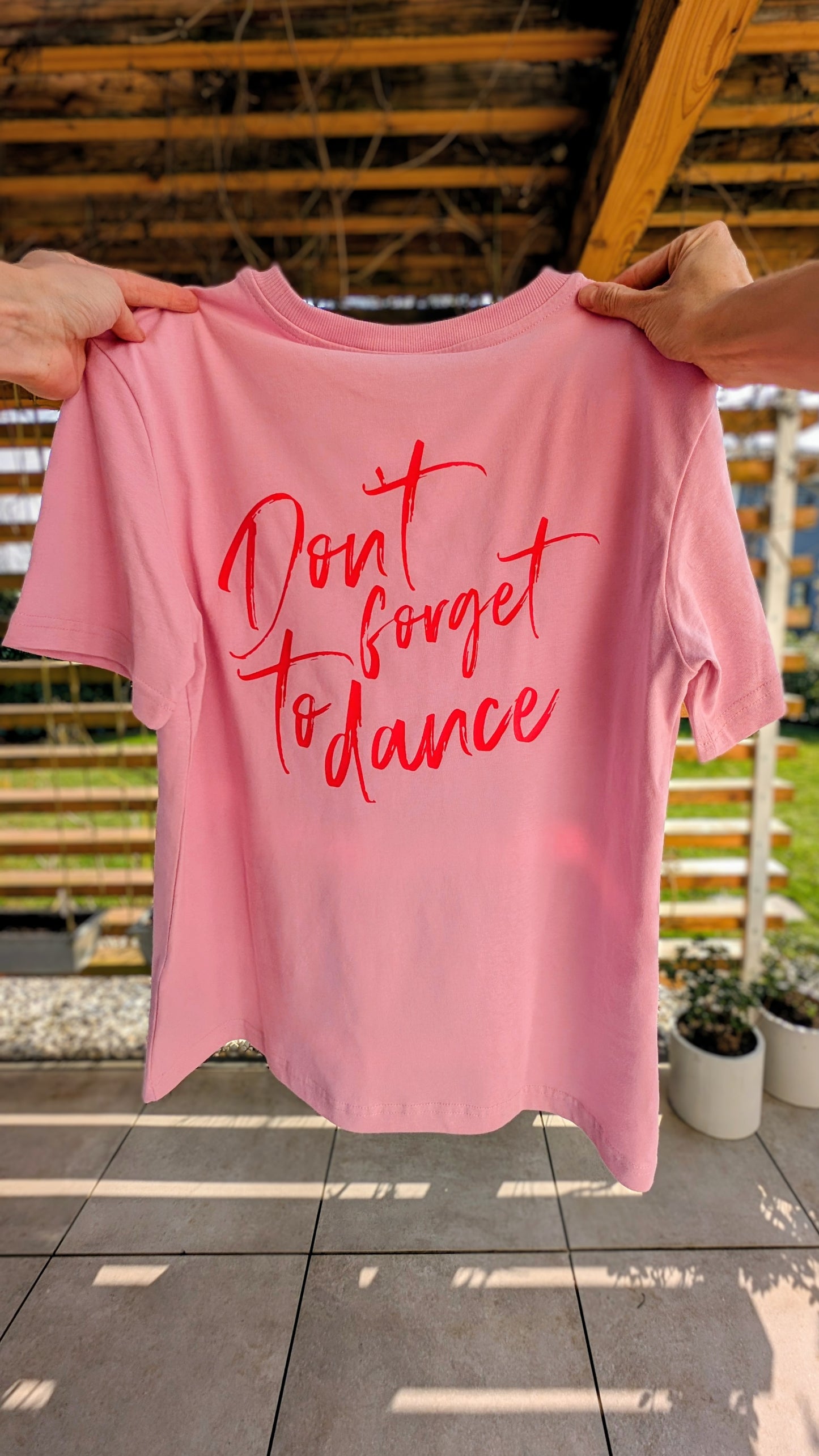 Sale - Damen | Boxy T-Shirt "don't forget to dance"